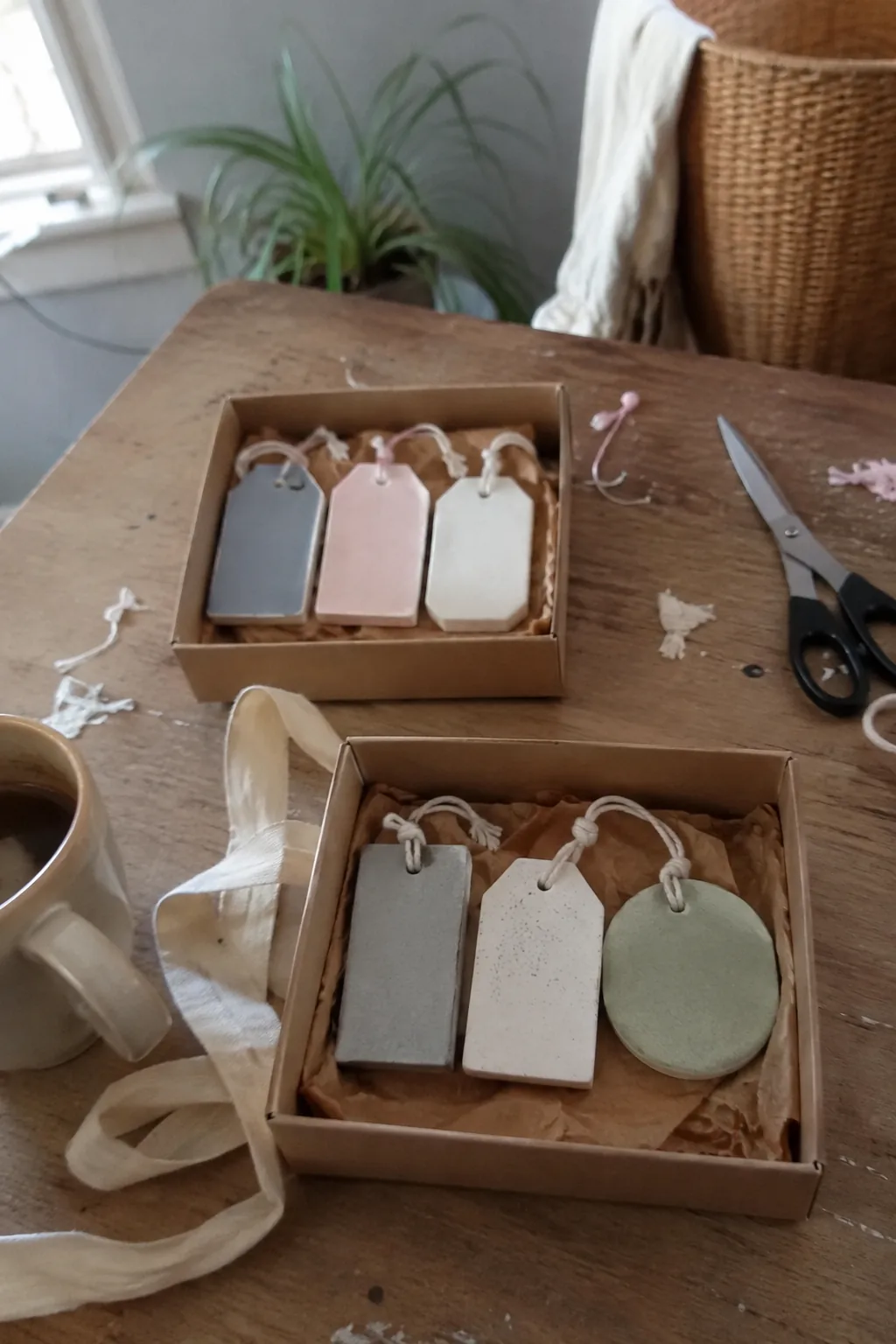 Packaged aroma stone gift sets